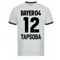 Bayer Leverkusen Edmond Tapsoba #12 Bortatröja 2023-24 Kortärmad
